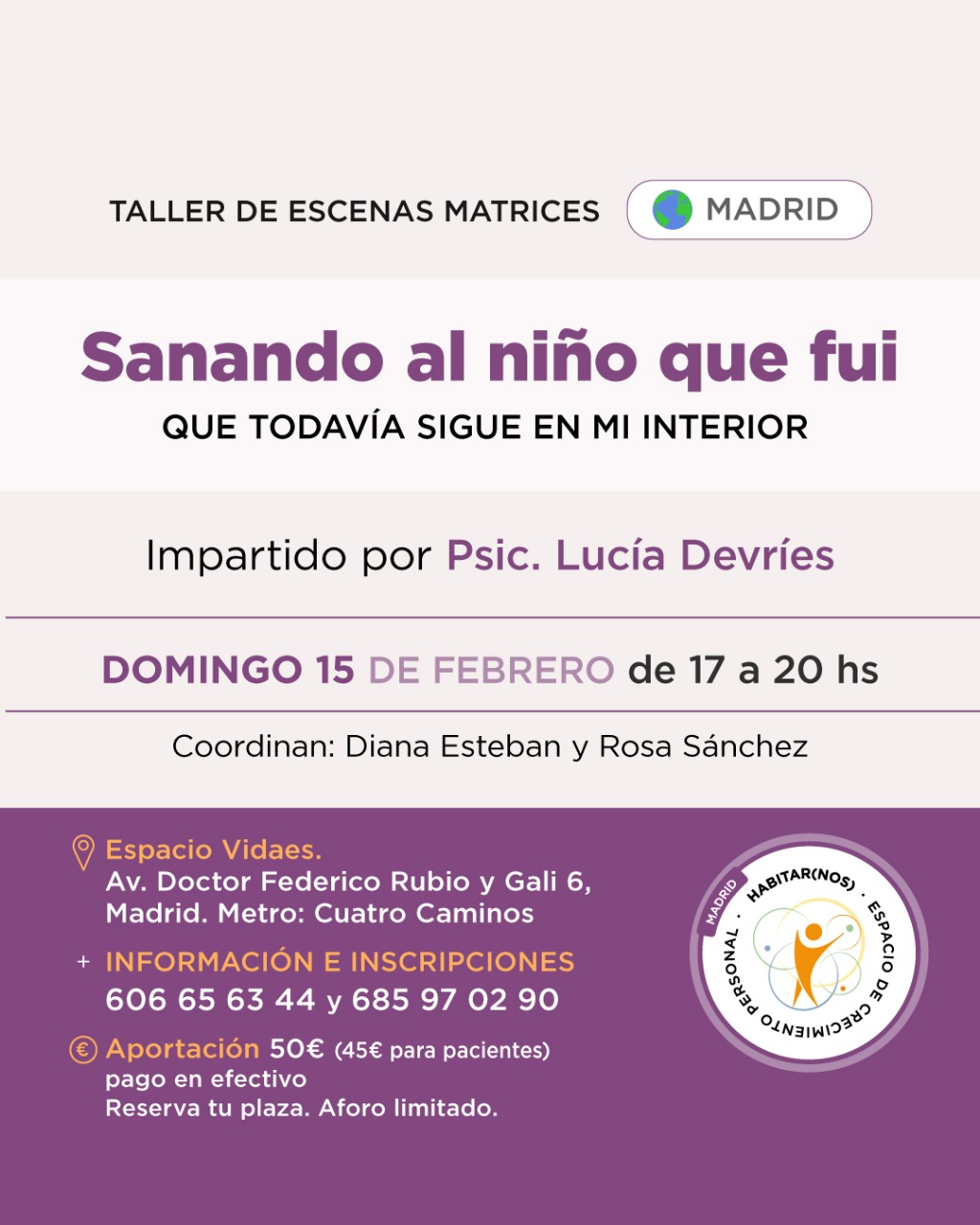 Taller de Escenas Matrices - Madrid