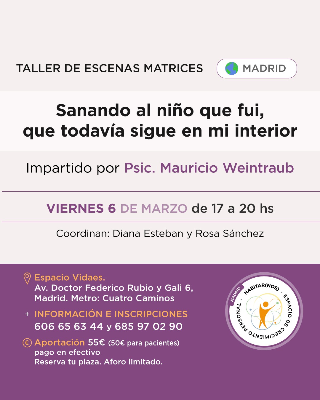 Taller de Escenas Matrices - Madrid