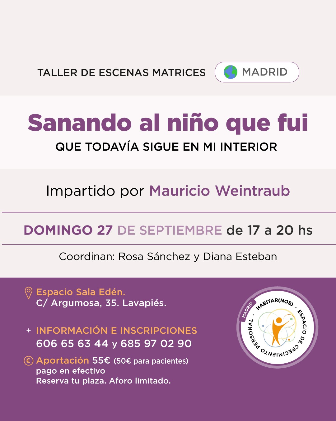 Taller de Escenas Matrices - Madrid