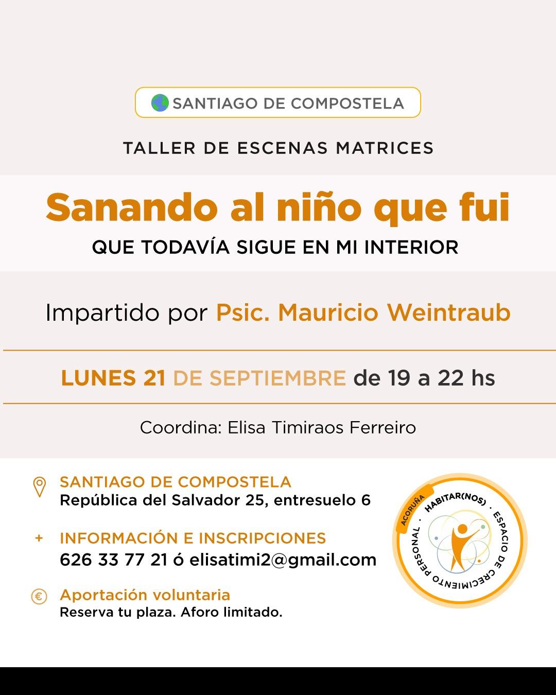 Taller de Escenas Matrices - Santiago de Compostela