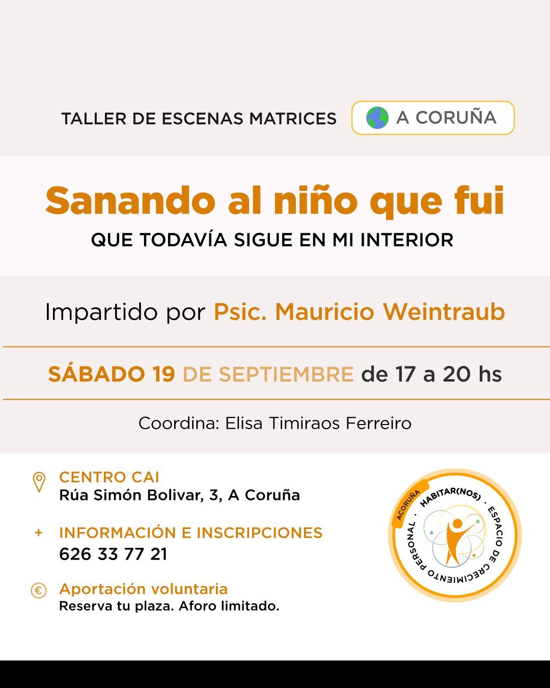 Taller de Escenas Matrices - A Coruña